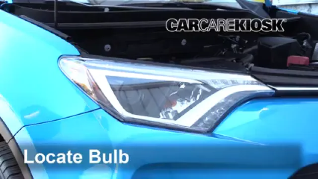 2018 Toyota RAV4 XLE 2.5L 4 Cyl. Éclairage Feu clignotant avant (remplacer l'ampoule)